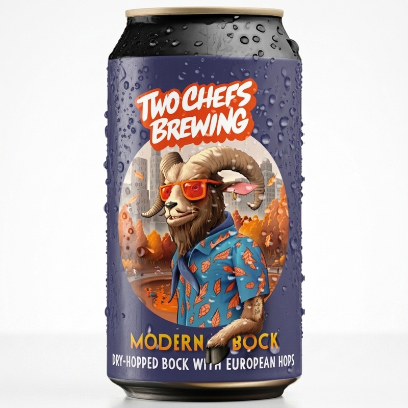 Modern Bock - Two Chefs Brewing Bock - Single / Traditional 330ml - 2