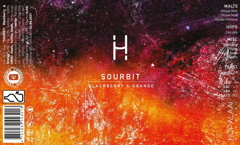 Sourbit: Blackberry & Orange - Hopalaa Sour - Berliner Weisse 440ml - 1