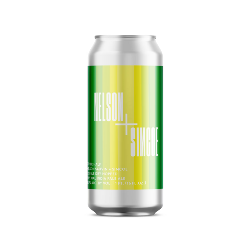 Nelson + Simcoe - Other Half Brewing Co. IPA - Imperial / Double New England / Hazy 473ml - 1