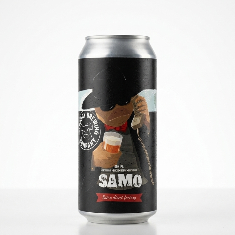 Samo - The Piggy Brewing Company IPA - New England / Hazy 440ml - 2
