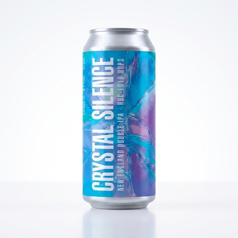 Crystal Silence (Flower Powered) - Koala San Brew IPA - Imperial / Double New England / Hazy 473ml - 2