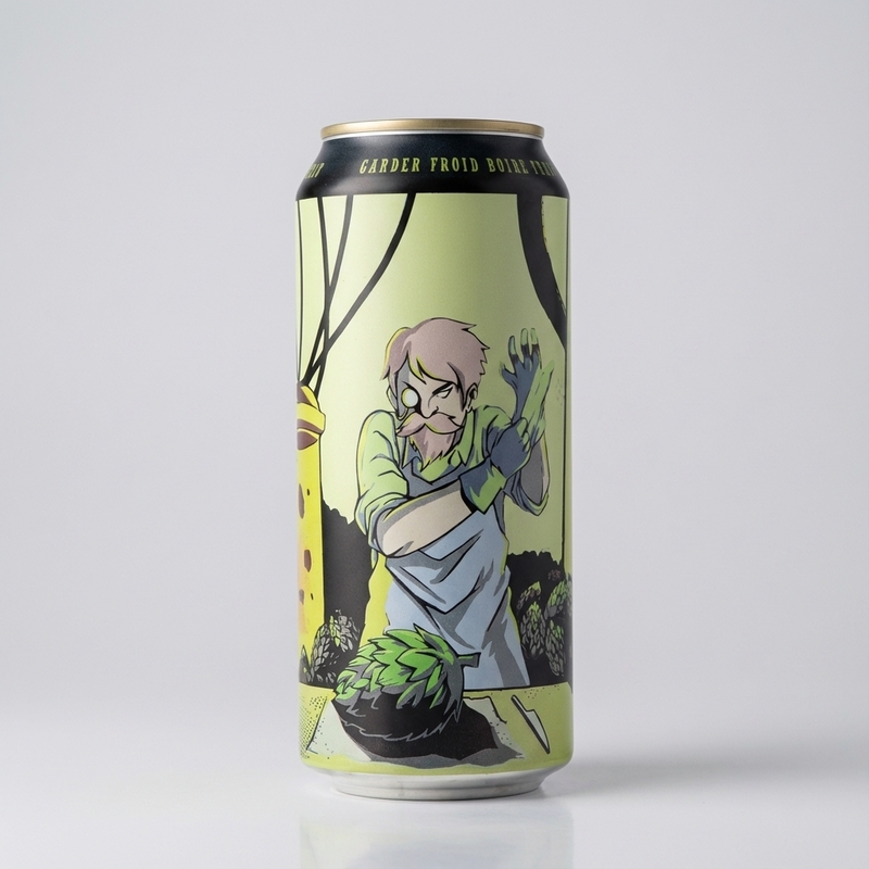 NEWGROUNDS #37 - BreWskey IPA - New England / Hazy 473ml - 2