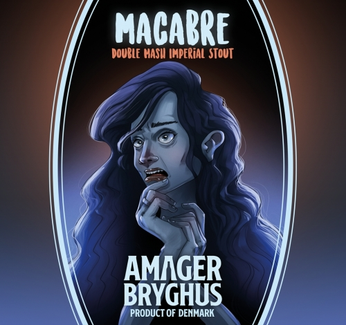 Macabre (collab Salikatt) - Amager Bryghus Stout - Imperial / Double 440ml - 1