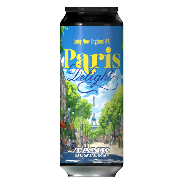 Paris Delight - TankBusters.Co IPA - New England / Hazy 500ml - 1