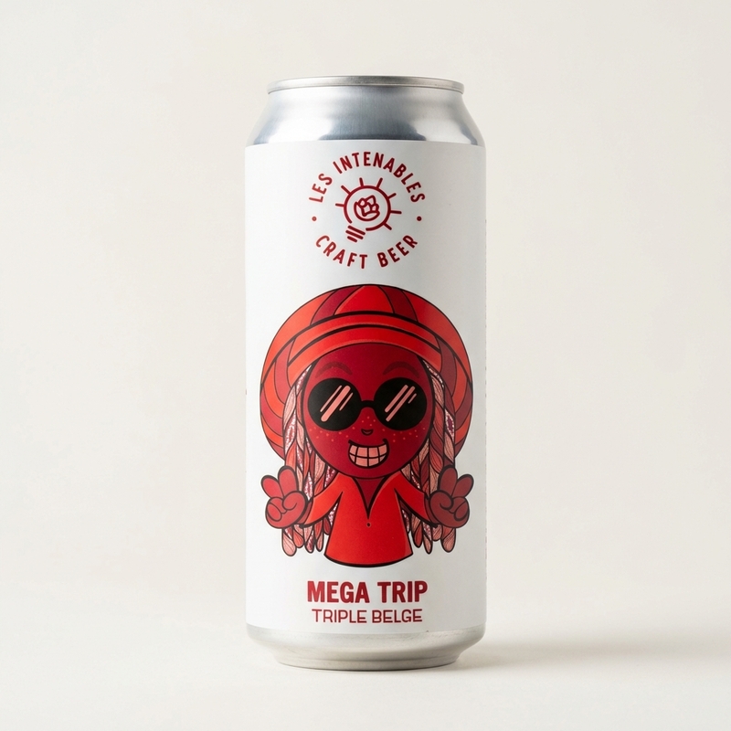 Mega Trip - Les Intenables - Craft Beer Belgian Tripel 440ml - 2