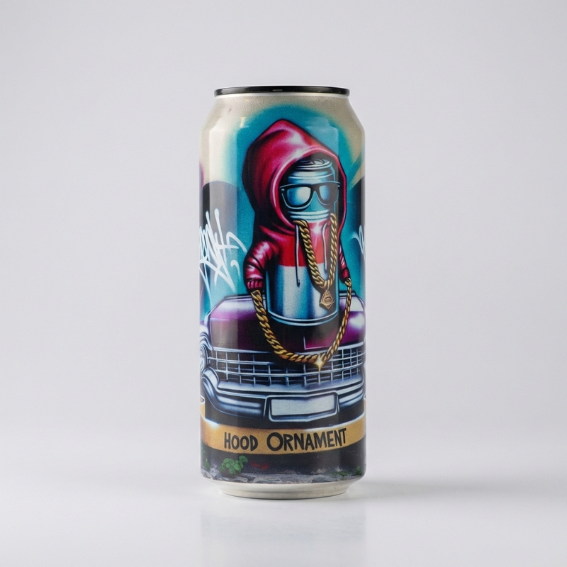 Hood Ornament - DankHouse Brewing Company IPA - New England / Hazy 473ml - 1
