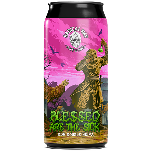 Blessed Are The Sick - Radical Way Brewing IPA - Imperial / Double New England / Hazy 440ml - 1