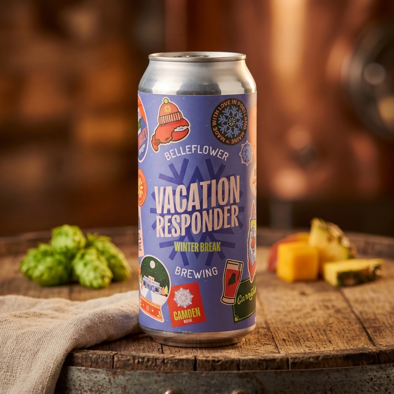 Vacation Responder - Belleflower Brewing IPA - New England / Hazy 473ml - 1