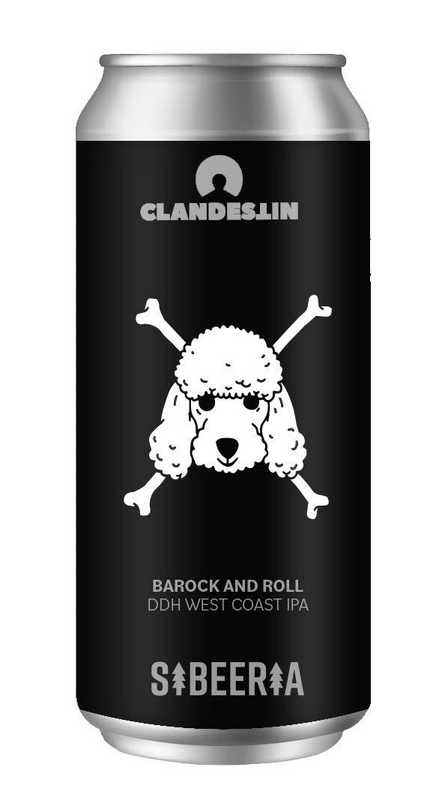 Barock and Roll - Clandestin Beer IPA - American 500ml - 1
