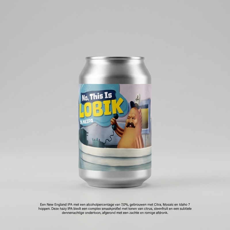 No This Is Lobik - Lobik IPA - New England / Hazy 330ml - 1