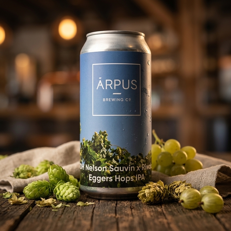 TDH Nelson Sauvin x Riwaka Eggers Hops IPA - Ārpus Brewing Co. IPA - New England / Hazy 440ml - 2