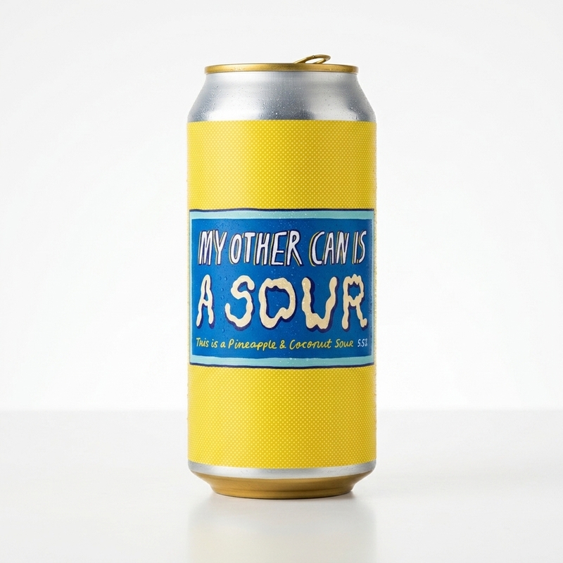 My Other Can Is a Sour - Pretty Decent Beer Co Sour - Fruited 440ml - 2