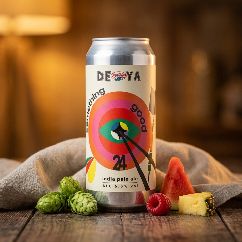 Something Good 24 - DEYA Brewing Company IPA - New England / Hazy 500ml - 1