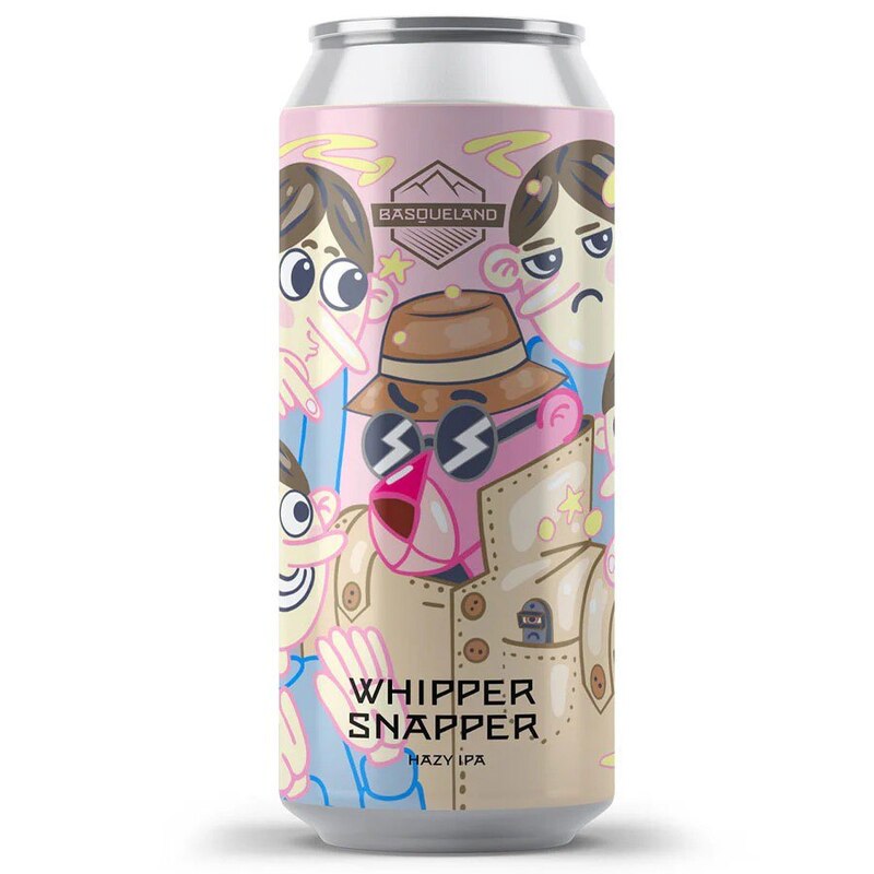 Whipper Snapper - Basqueland Brewing IPA - New England / Hazy 440ml - 2