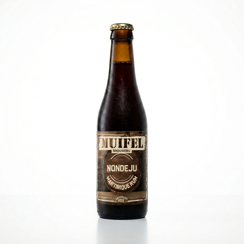 Nondeju Grand Cru Martinique Rum - Brouwerij Nondeju (Homebrew) Belgian Strong Golden Ale 330ml - 2
