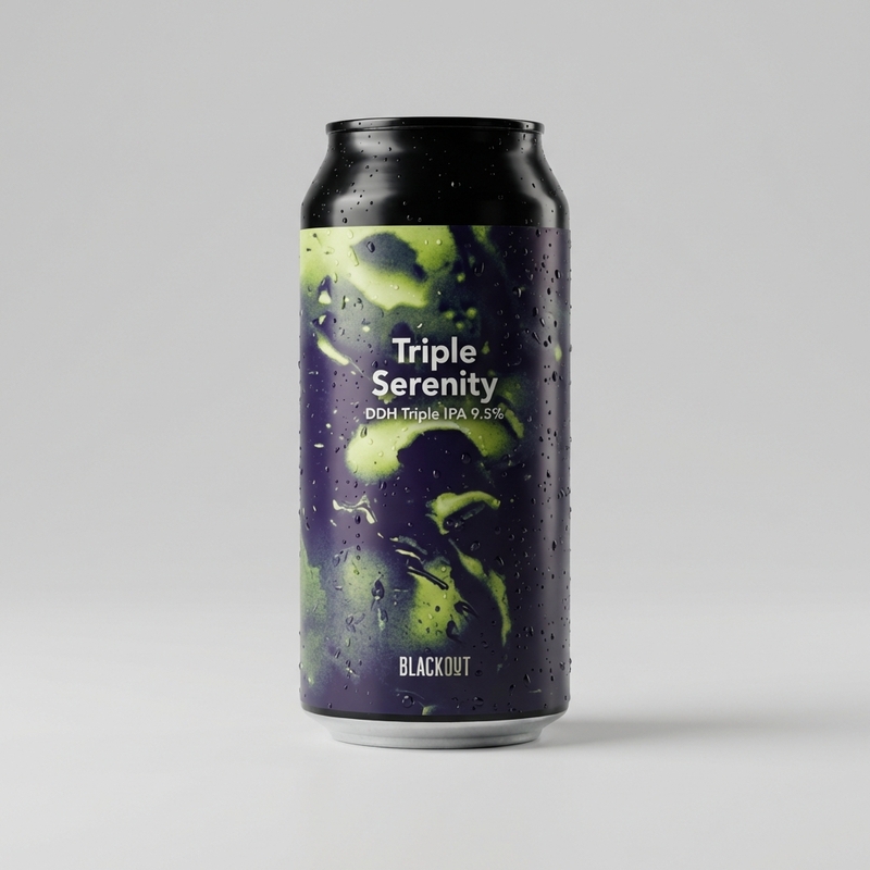 Triple Serenity - Blackout Brewing IPA - Triple New England / Hazy 440ml - 1