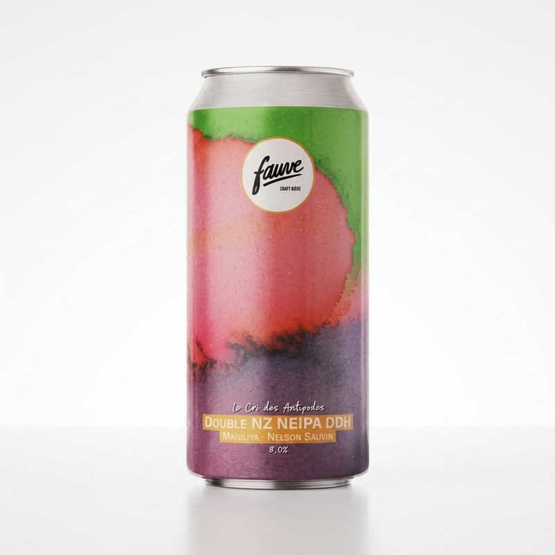 Tatouage Sacré - Fauve Craft Bière IPA - New England / Hazy 440ml - 2