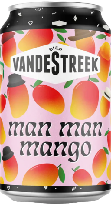 Man Man Mango - vandeStreek bier Blonde Ale 330ml - 1