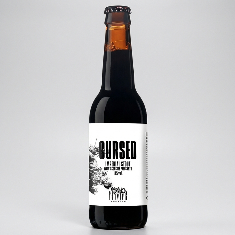 Cursed - Menno Olivier Brewing Stout - Imperial / Double 330ml - 2