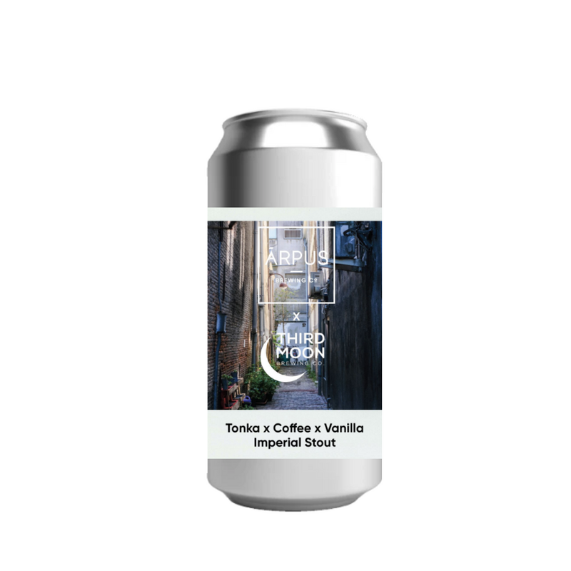 Ārpus X Third Moon Brewing Tonka X Coffee X Vanilla Imperial Stout - Ārpus Brewing Co. Stout - Imperial / Double 440ml - 1
