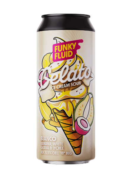 Gelato: Bianco - Funky Fluid Sour - Smoothie / Pastry 500ml - 1