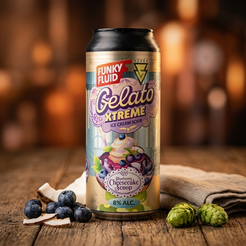 Gelato XTREME: Blueberry Cheesecake SCOOP (x Azvex)