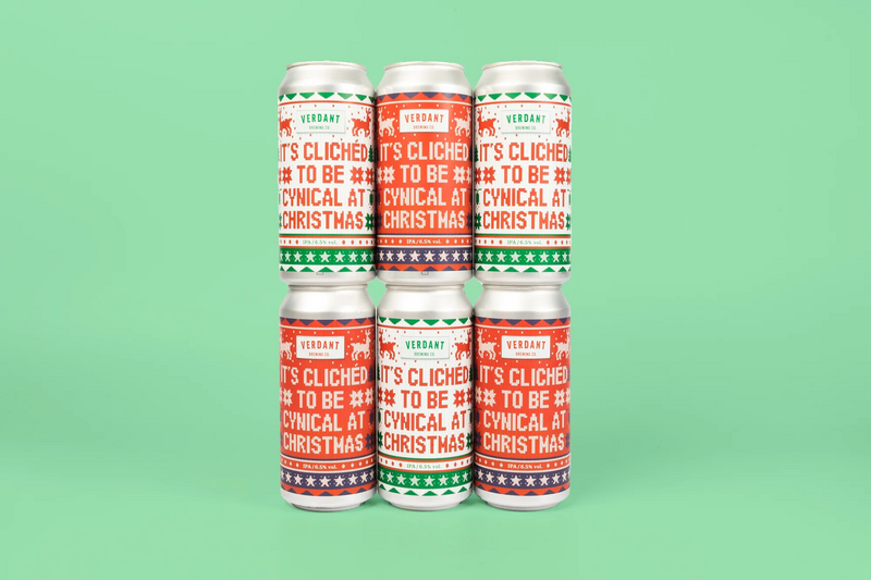 It's Clichéd To Be Cynical At Christmas - Verdant Brewing Co IPA - New England / Hazy 440ml - 1
