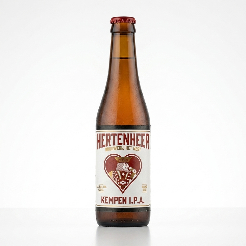HertenHeer Kempen I.P.A. - Brouwerij Het Nest IPA - New England / Hazy 330ml - 2