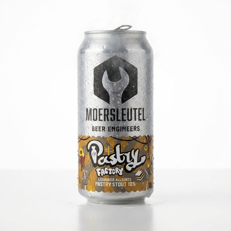 Pastry Factory: Liquorice All Sorts - Moersleutel Craft Brewery Stout - Imperial / Double Pastry 440ml - 2