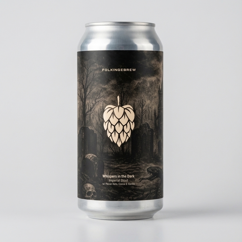 Whispers in the Dark - Folkingebrew Stout - Imperial / Double 440ml - 2
