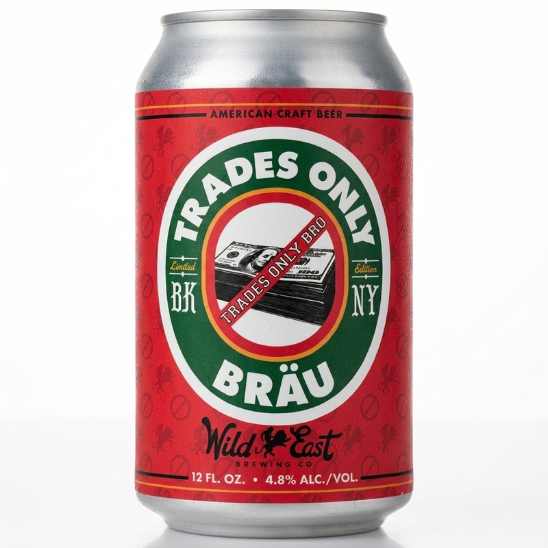 Trades Only Bräu - Wild East Lager - Pale 355ml - 2