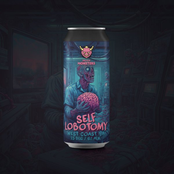 Self Lobotomy - Browar Monsters IPA - American 500ml - 1