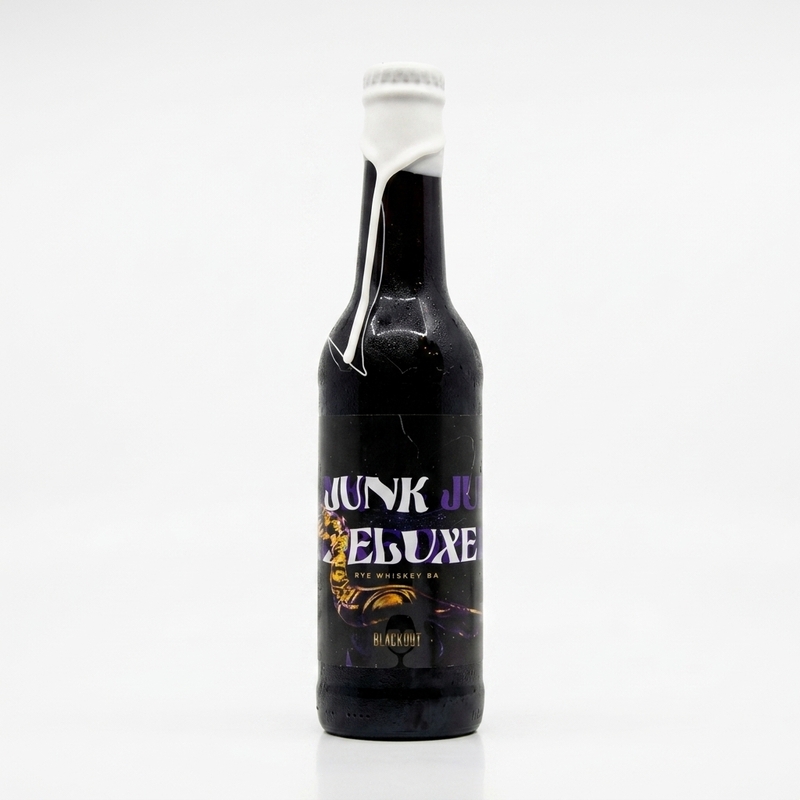 Junk Deluxe Rye Whiskey BA - Blackout Brewing Stout - Imperial / Double 330ml - 2