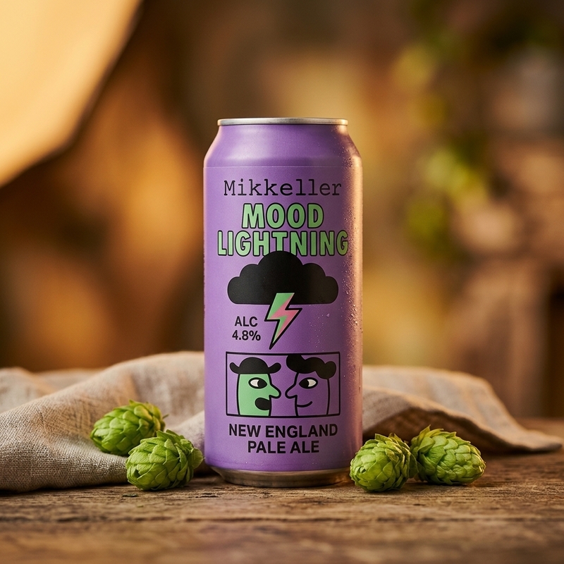 Mood Lightning - Mikkeller Pale Ale - New England / Hazy 440ml - 2