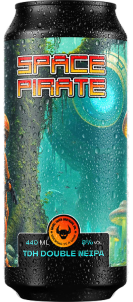Space Pirate - Game Over Brewing Co. IPA - Imperial / Double New England / Hazy 440ml - 1