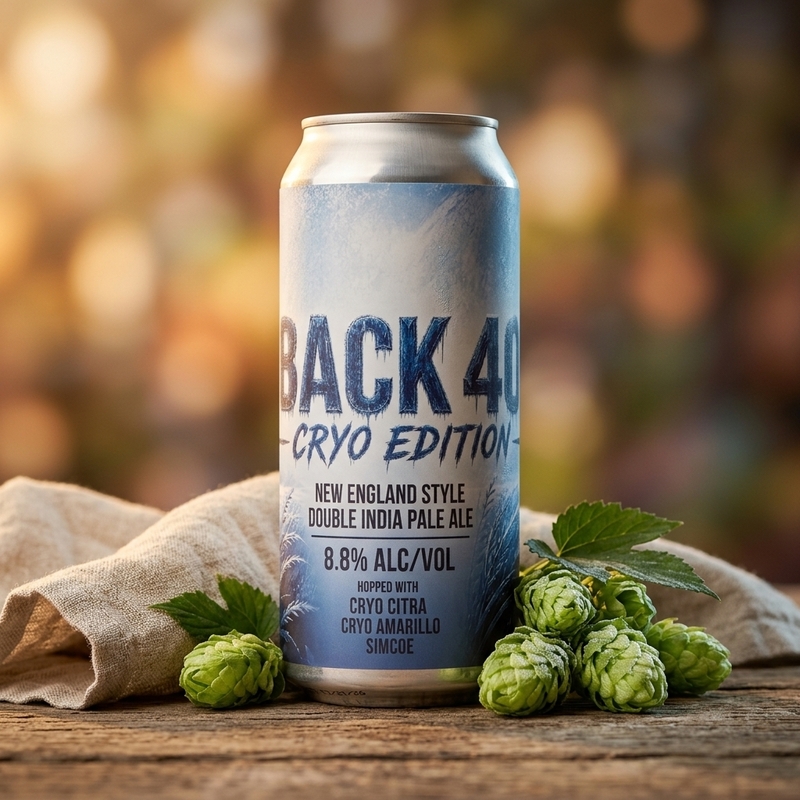 Back 40 - Cryo Edition - Tin Barn Brewing IPA - American 473ml - 1