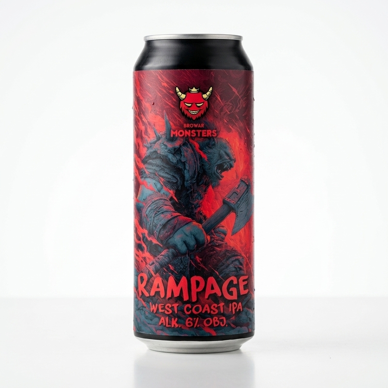 Rampage - Browar Monsters IPA - American 500ml - 2