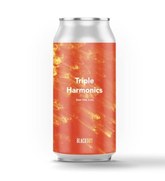 Triple Harmonics - Blackout Brewing IPA - Triple New England / Hazy 440ml - 1