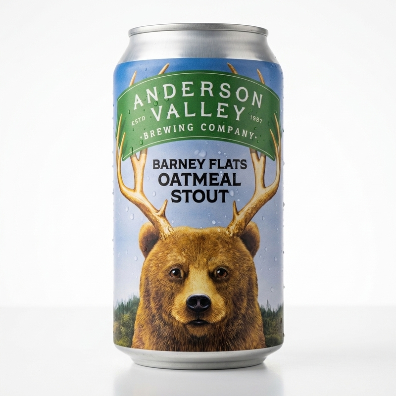 Barney Flats Oatmeal Stout - Anderson Valley Brewing Company Stout - Oatmeal 355ml - 2