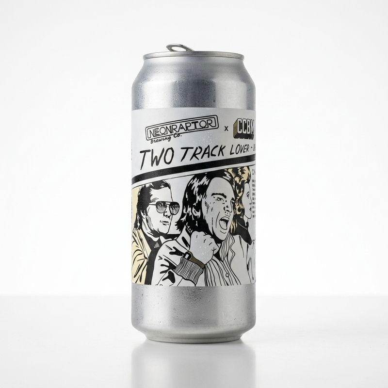 Two Track Lover - Neon Raptor Brewing Co. IPA - Imperial / Double New England / Hazy 440ml - 2