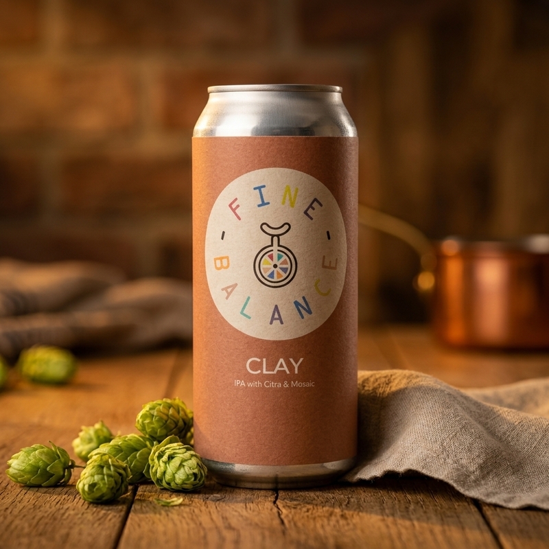 Clay - Fine Balance Brewing IPA - American 473ml - 1