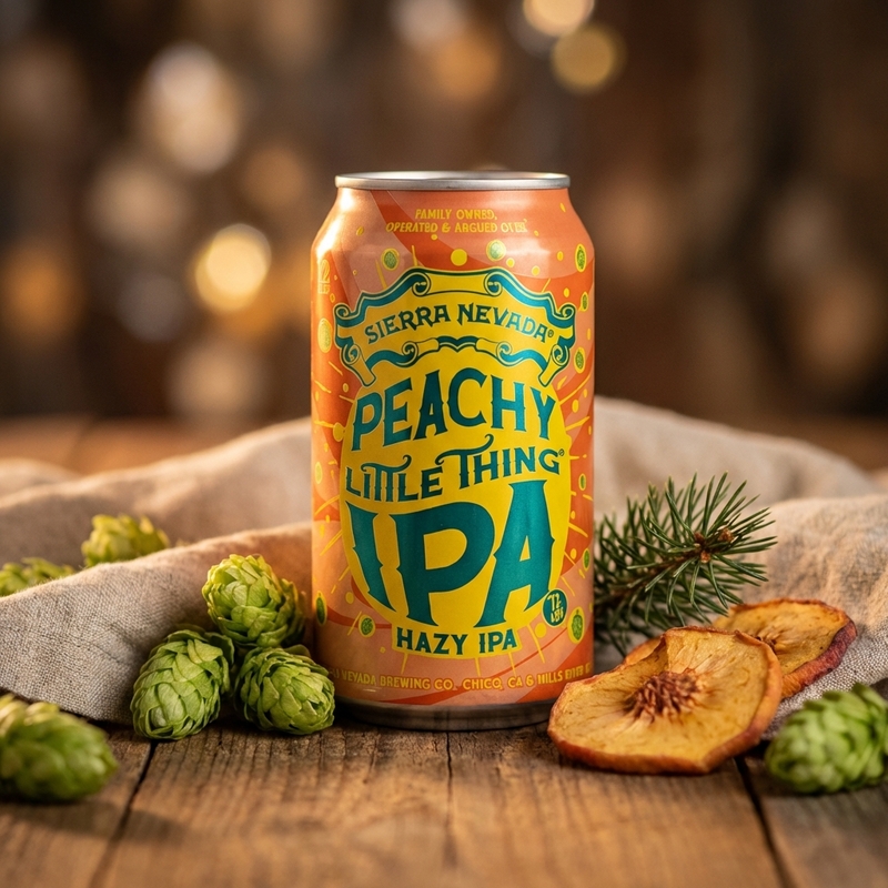 Peachy Little Thing - Sierra Nevada Brewing Co. IPA - New England / Hazy 355ml - 1