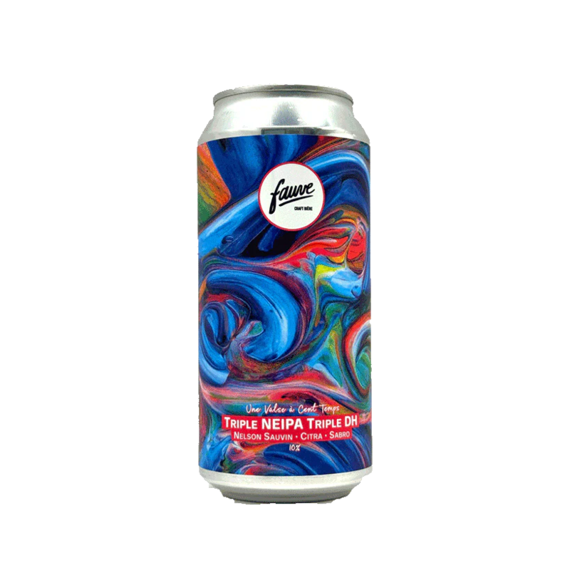 Une Valse a Cent Temps - Fauve IPA - Triple New England / Hazy 440ml - 1