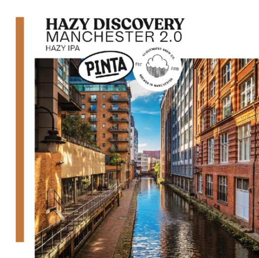 Hazy Discovery: Manchester - PINTA IPA - New England / Hazy 500ml - 1