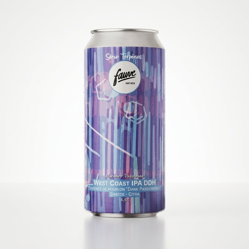 Murmure Passionné - Fauve Craft Bière IPA - American 440ml - 2
