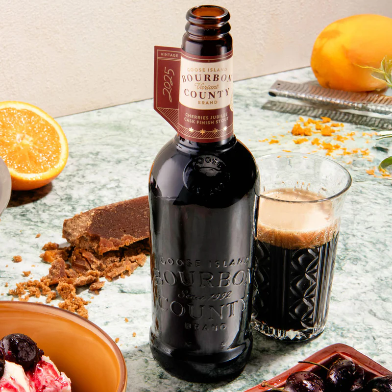 Bourbon County Brand Cherries Jubilee Stout 2025 - Goose Island Beer Co. Stout - Imperial / Double 500ml - 1
