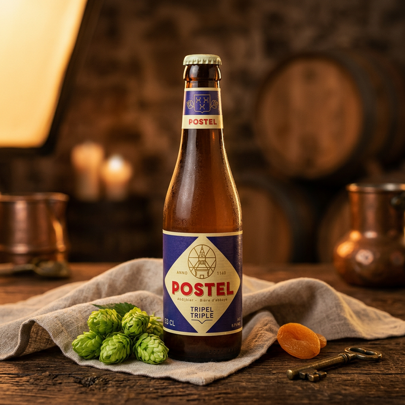Postel Tripel - Affligem Brouwerij Belgian Tripel 330ml - 2
