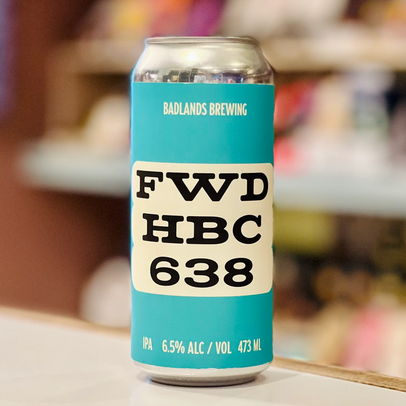 FWD HBC 638 - Badlands IPA - New England / Hazy 473ml - 1