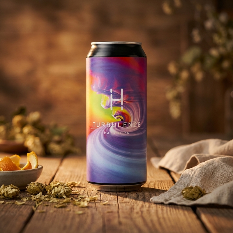 Turbulence - Hopalaa IPA - Imperial / Double New England / Hazy 440ml - 1