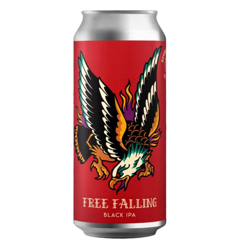 Free Falling - Schwarze Rose IPA - Black / Cascadian Dark Ale 440ml - 1